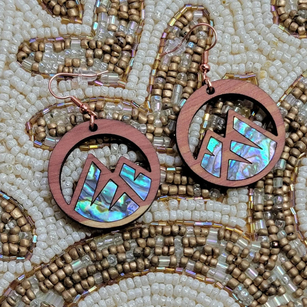 Abalone Mountain Earrings
