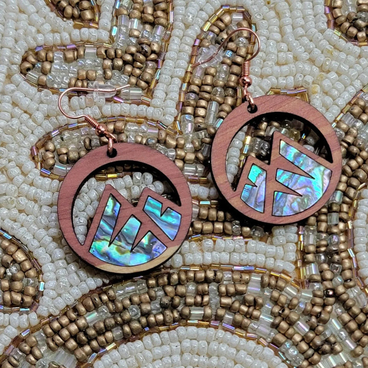 Abalone Mountain Earrings
