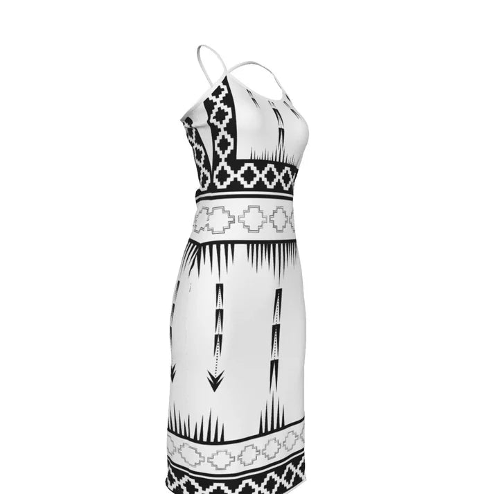 Native Print Cami Dress