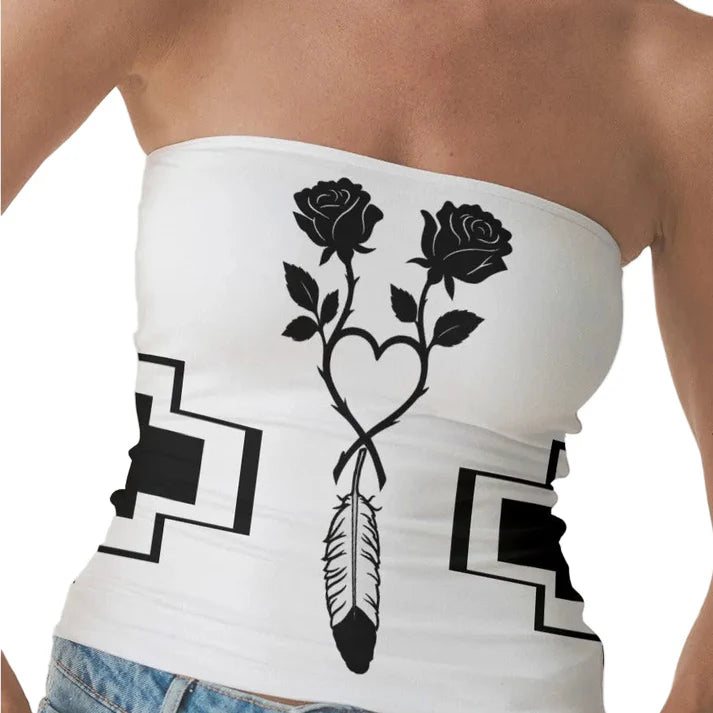 Rose Tube Top